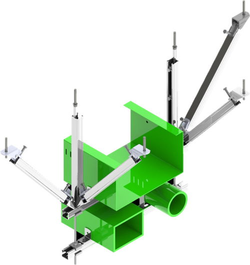 暖通抗震支架一套多少錢 暖通抗震支架 江蘇宇順抗震支架